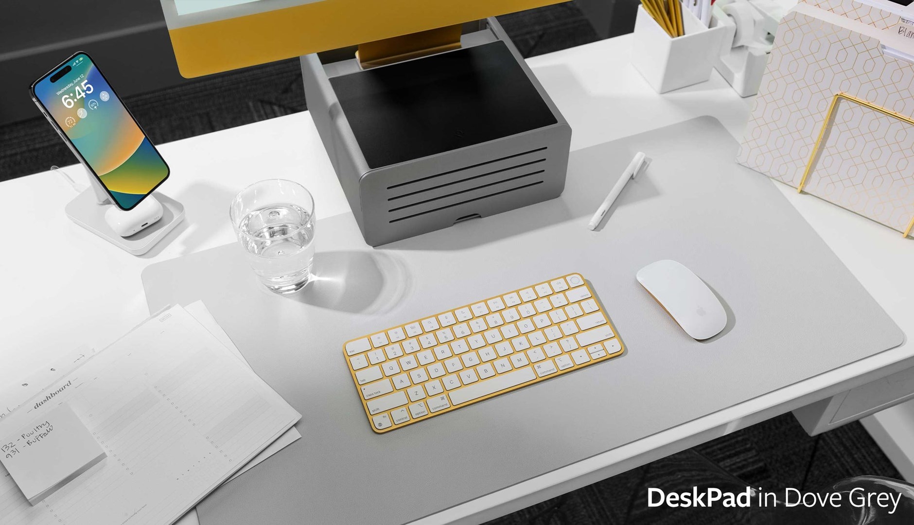 Twelve South DeskPad - vegan leather desk pad-4
