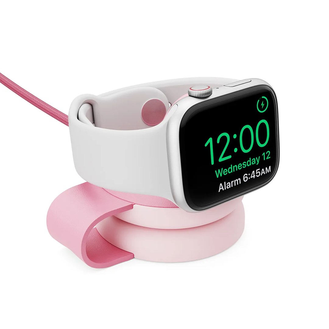 Bežični punjač TWELVESOUTH ButterFly SE 2-u-1 (MagSafe, za iPhone i Apple Watch, USB-C) Pink-11