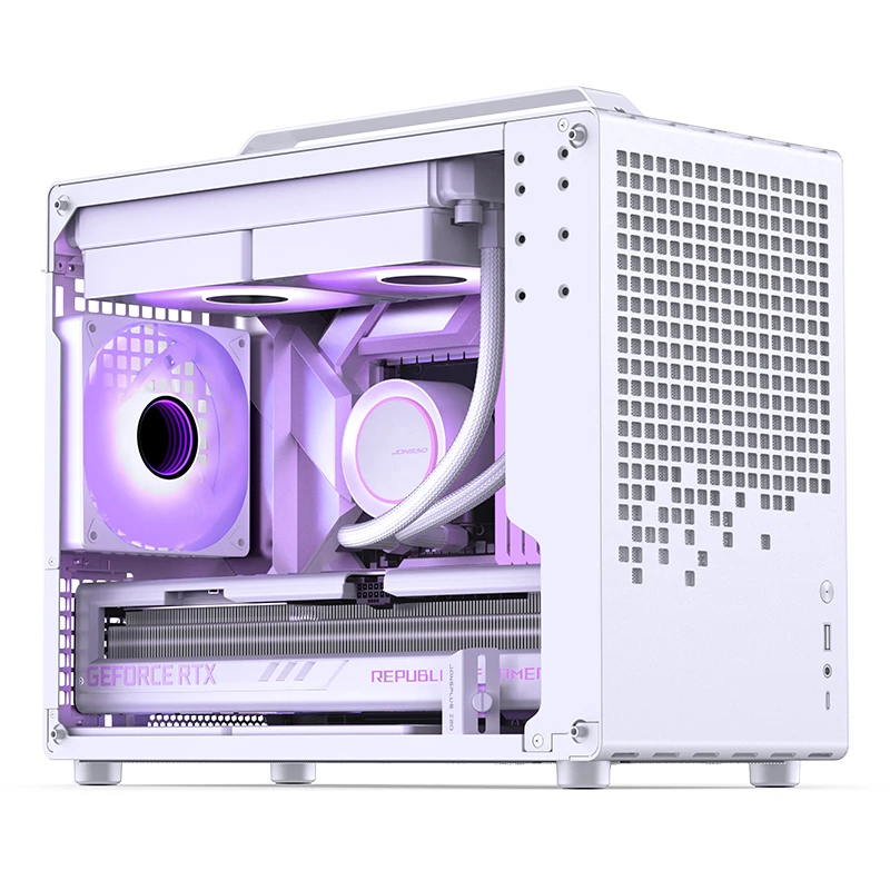 Kućište JONSPLUS Z20 Mesh (Mini Tower, Micro-ATX, s ručkom)-5