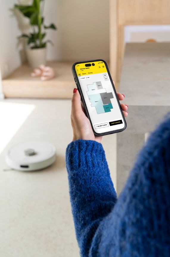 Robot usisavač KARCHER RVC 3 Comfort-9