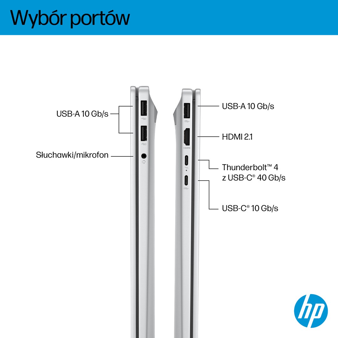 Laptop HP OMNIBOOK 7 17-DC0073CL (17.3"FHD, 32GB RAM, 1TB SSD, GeForce RTX 4050 6GB, Win11, srebrna) - KORIŠTENI jamstvo 6 mjeseci – internacionalna non HR tipkovnica-3