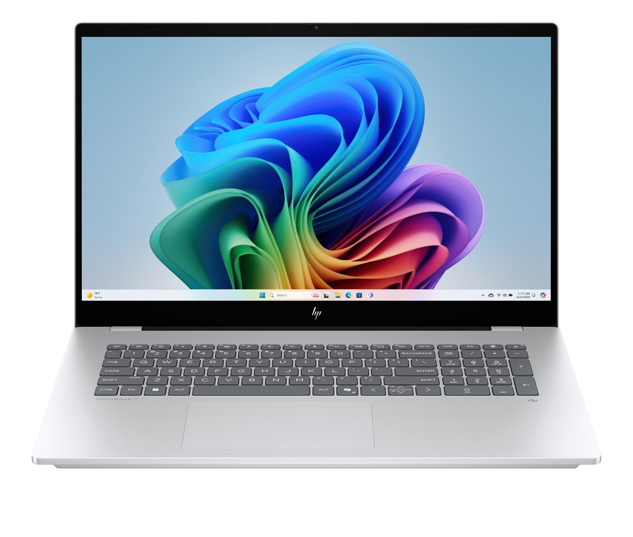 Laptop HP OMNIBOOK 7 17-DC0073CL (17.3"FHD, 32GB RAM, 1TB SSD, GeForce RTX 4050 6GB, Win11, srebrna) - KORIŠTENI jamstvo 6 mjeseci – internacionalna non HR tipkovnica-0
