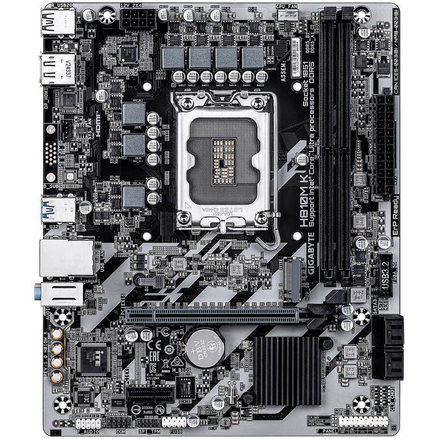 Matična ploča GIGABYTE H810M k DDR5 LGA1851-0