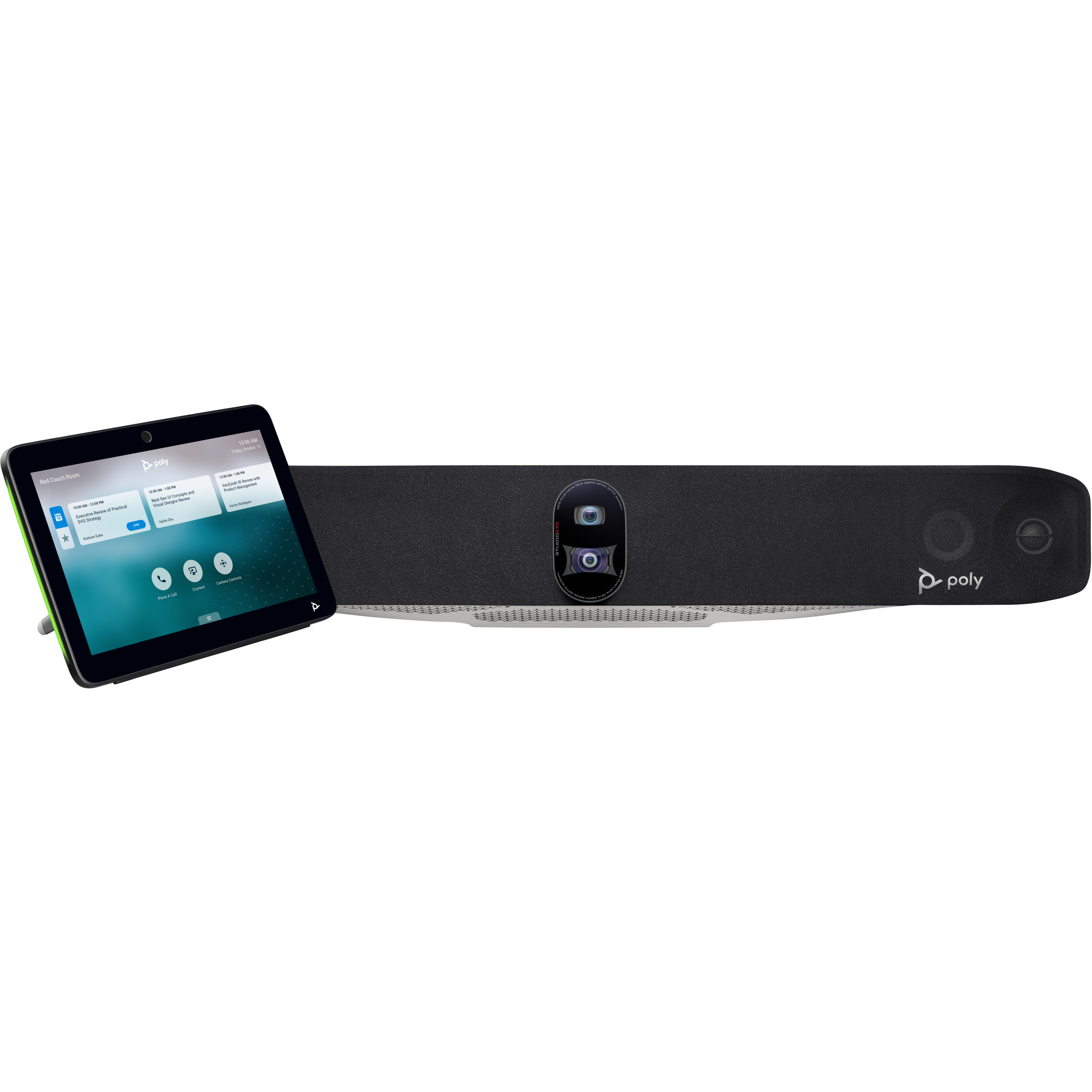 Videobar HP Poly Studio X70 AiO +TC10 (integrirani mikrofon, kamera, zvučnici, USB-C, TAA)