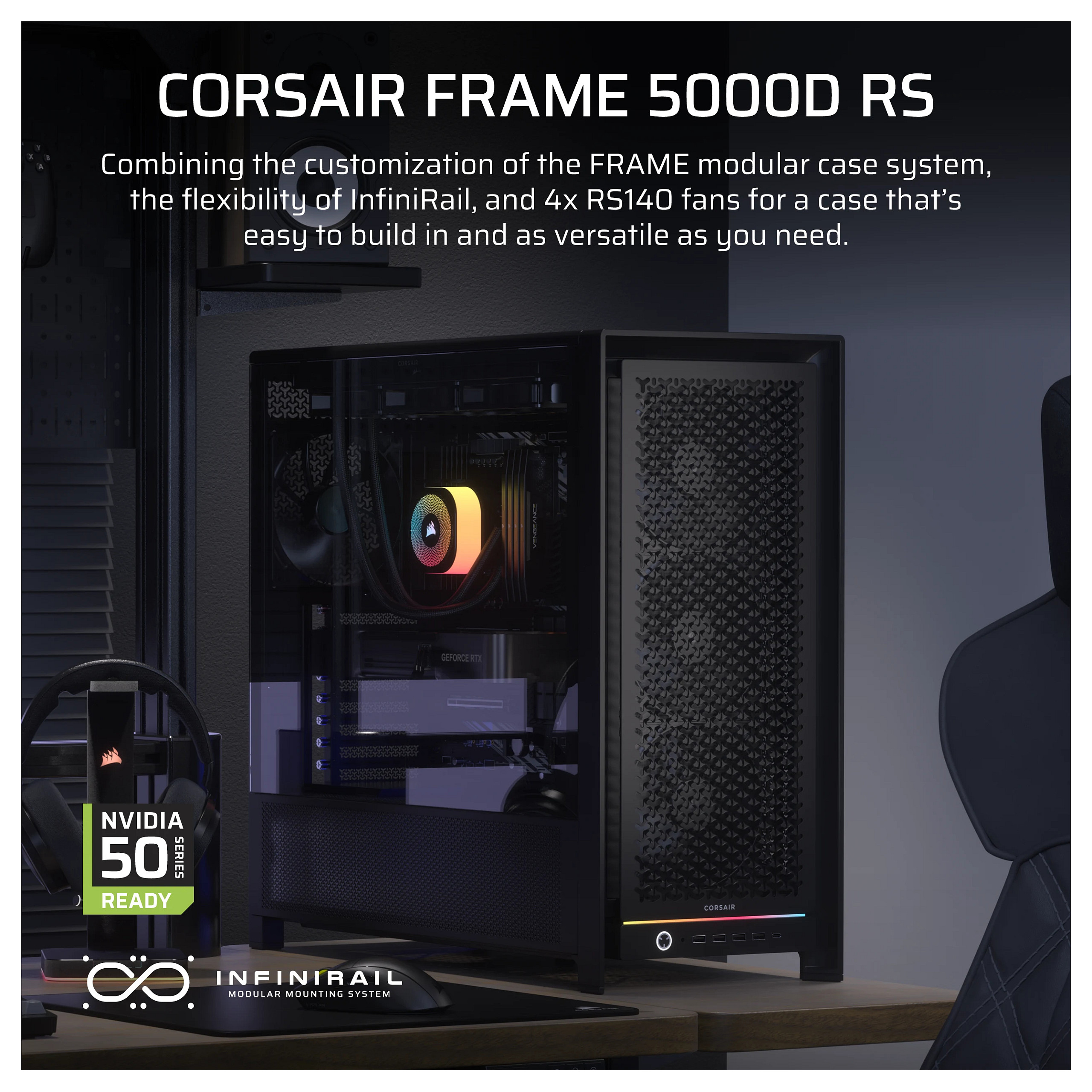 Kućište CORSAIR 5000D Airflow Black-2