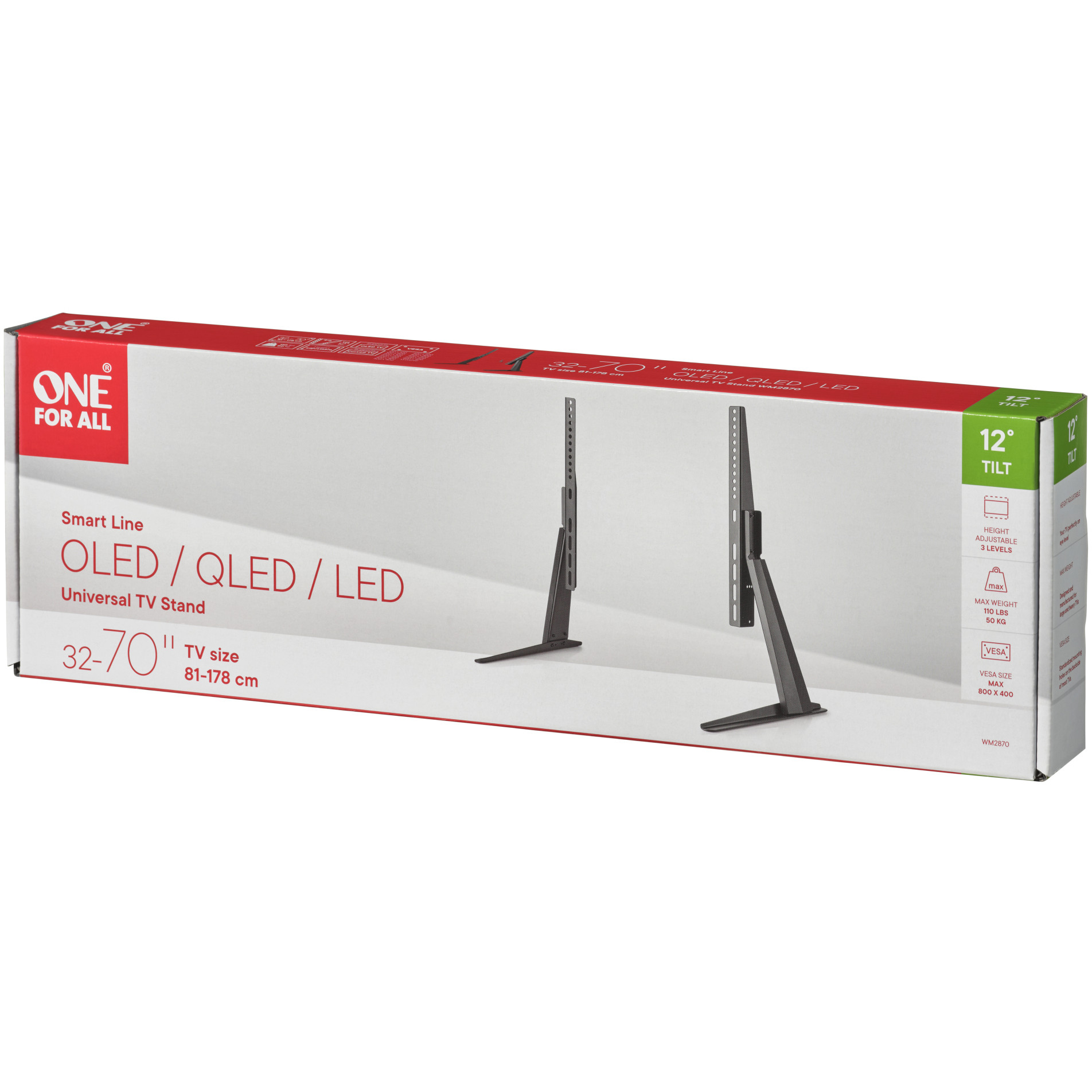 Stalak za TV ONE FOR ALL WM2870 (crna boja)-4