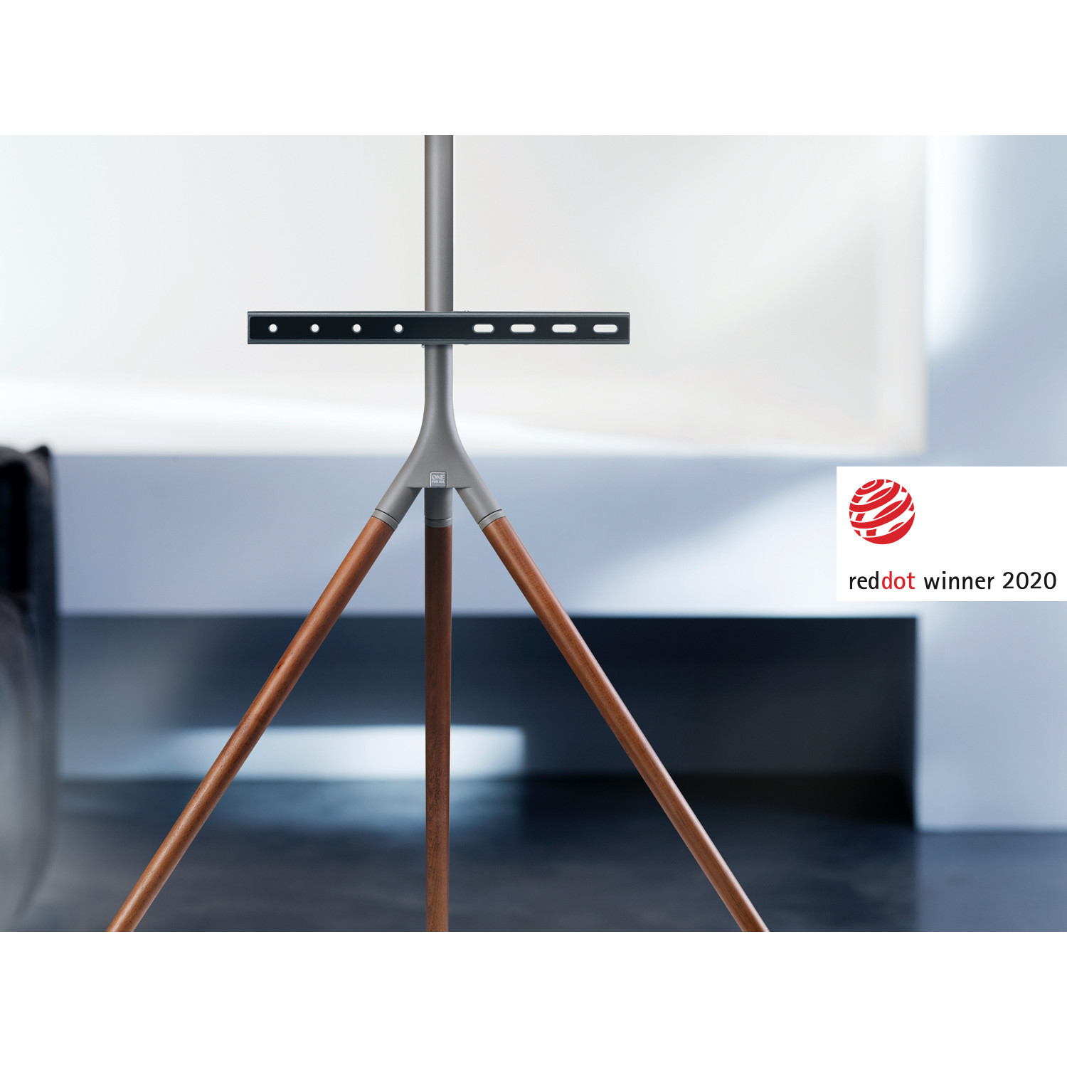 Stativ ONE FOR ALL WM7471 (siva/drvo, 65")-1