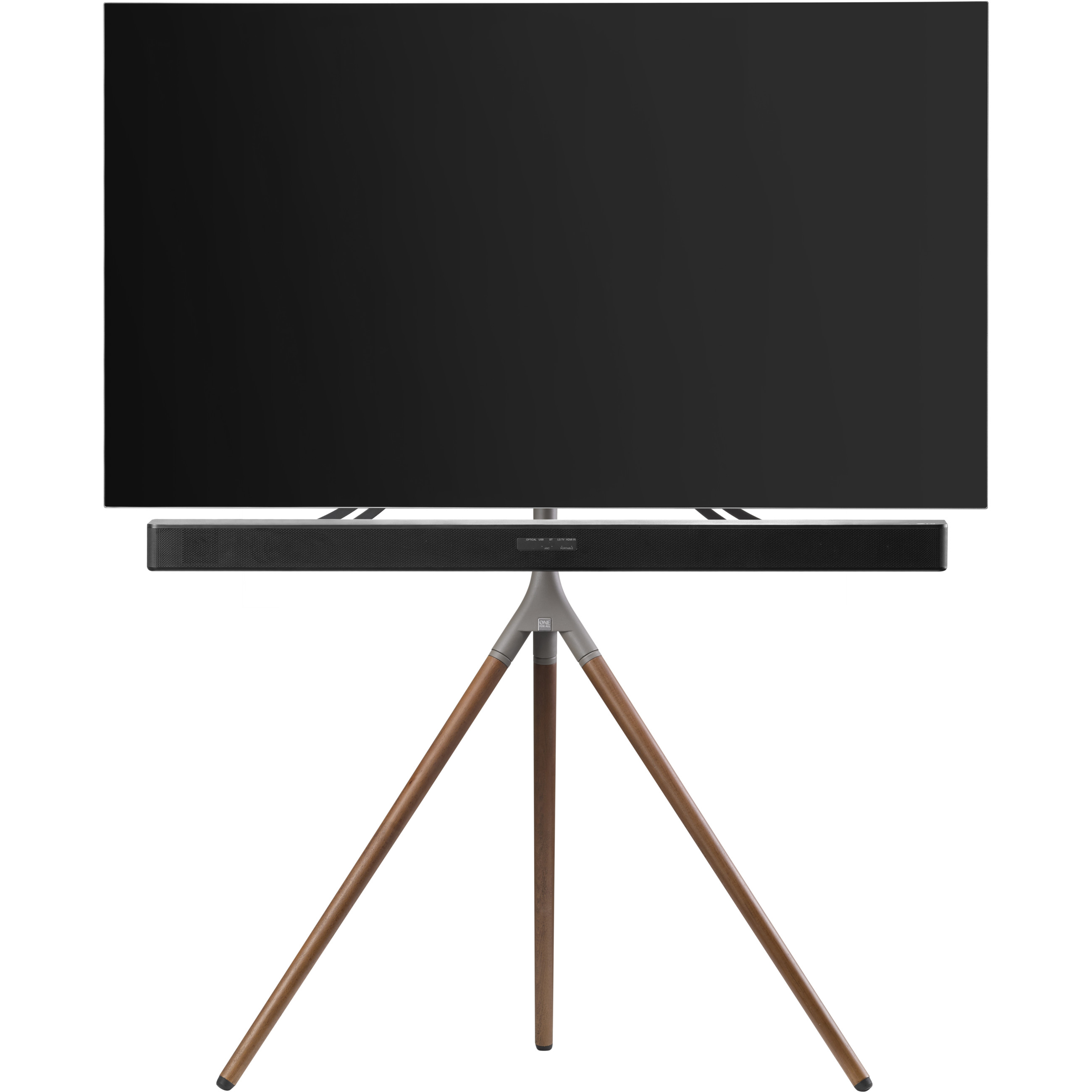 Stativ ONE FOR ALL WM7471 (siva/drvo, 65")-5