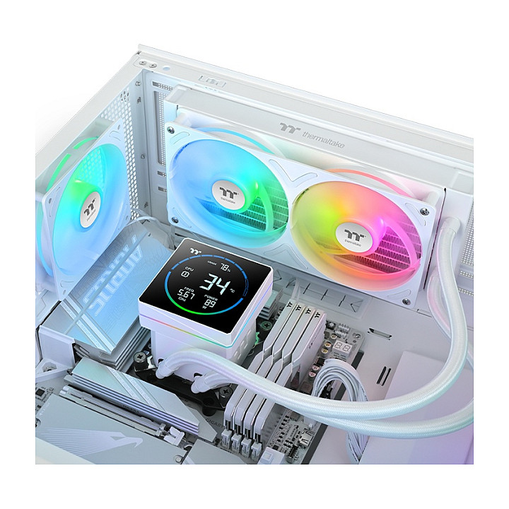 HLAĐENJE THERMALTAKE TH240-S V3 ARGB SYNC AIO SNOW EDITION-4