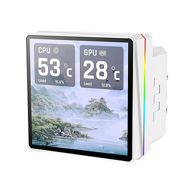 HLAĐENJE THERMALTAKE K THERMALTAKE TH360 V3 ULTRA ARGB SYNC AIO SNOW EDITION-1