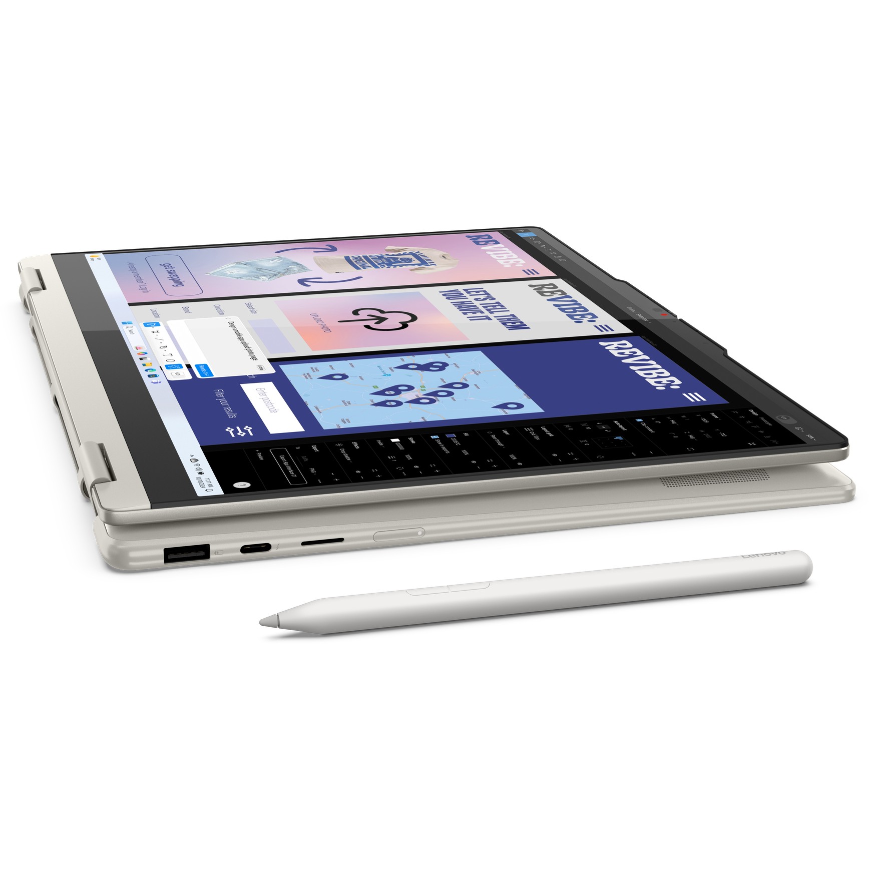 Laptop LENOVO Yoga 7i 2-in-1 14ILL10 (14" WUXGA OLED, Core Ultra 5, 16GB RAM, 1TB SSD, Win11, uključuje Stift) – internacionalna non HR tipkovnica-4