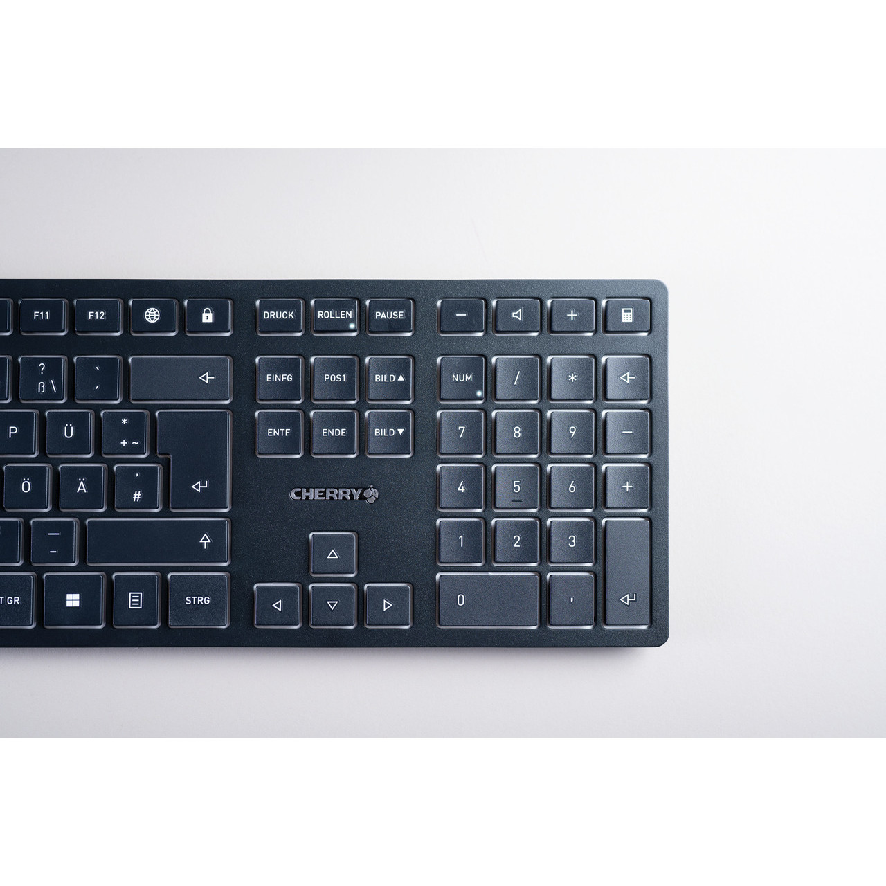 Tipkovnica CHERRY KW 9100 SLIM [CH] crna boja – internacionalna non HR tipkovnica-11