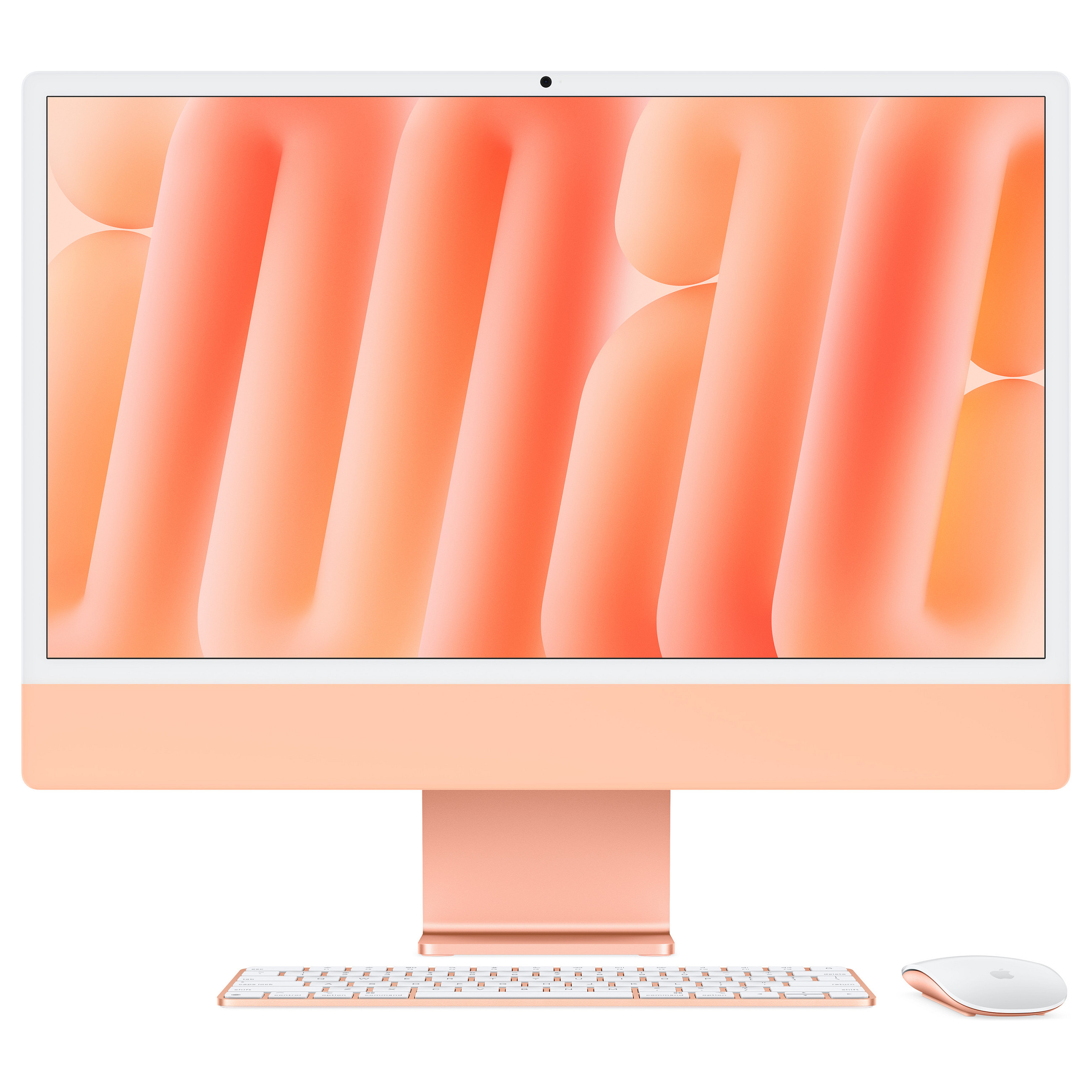 AiO računalo APPLE iMac 24" M4 (16gb, 256gb ssd, njemačka tipkovnica, narančasta) Z1E8-0