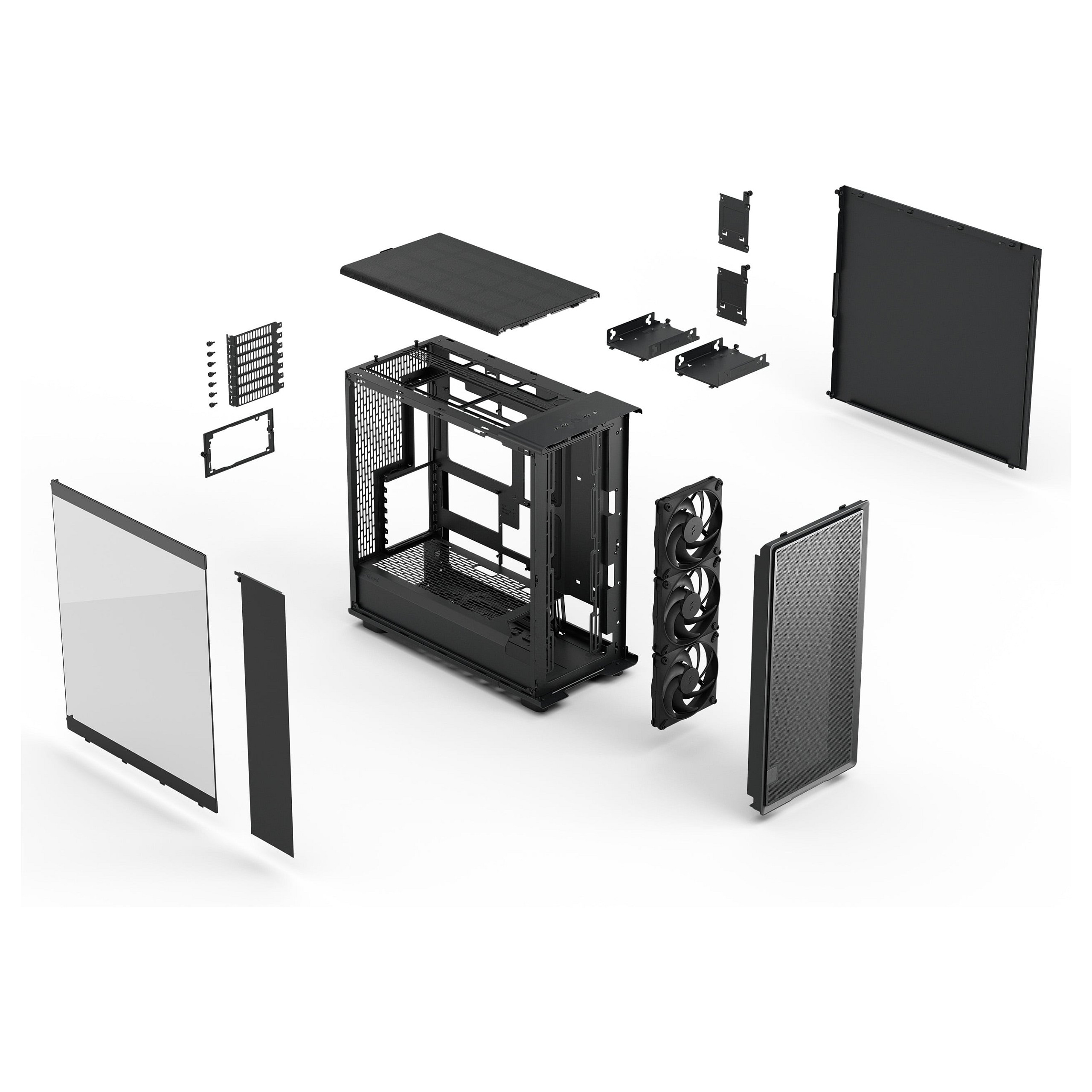 Kućište Fractal Design Midi Epoch XL Black TG Light tint-9