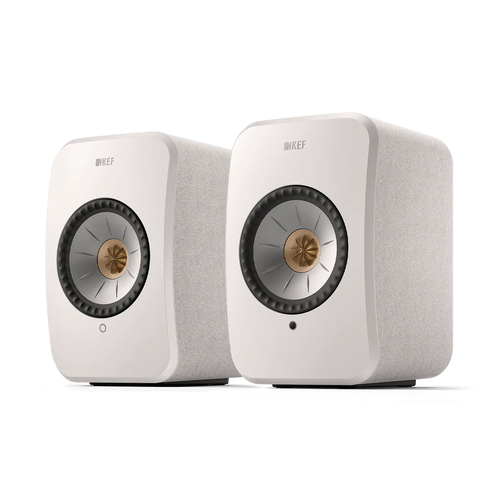 Zvučnici KEF LSX II Cotton White (Wi-Fi, Bluetooth) par