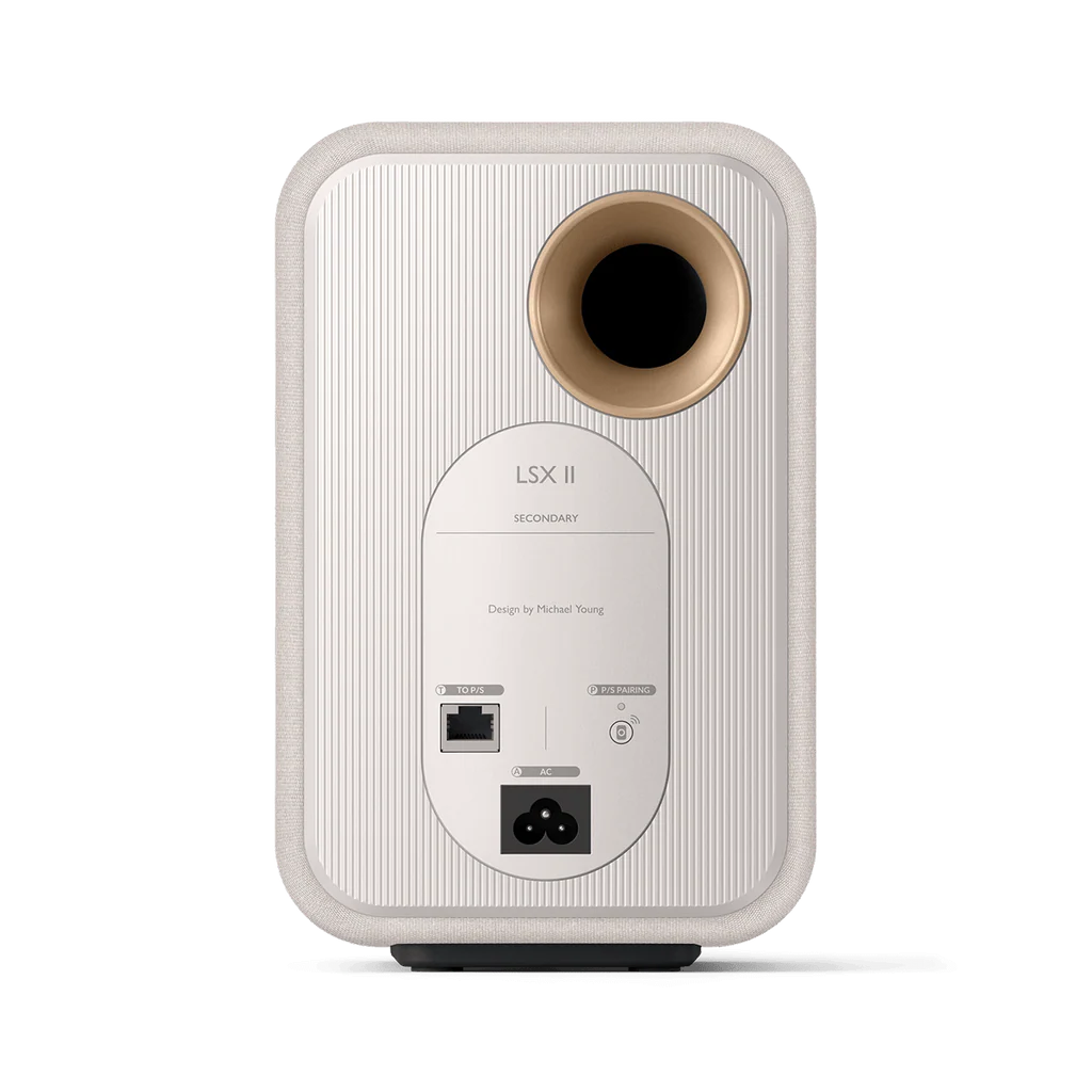 Zvučnici KEF LSX II Cotton White (Wi-Fi, Bluetooth) par-4