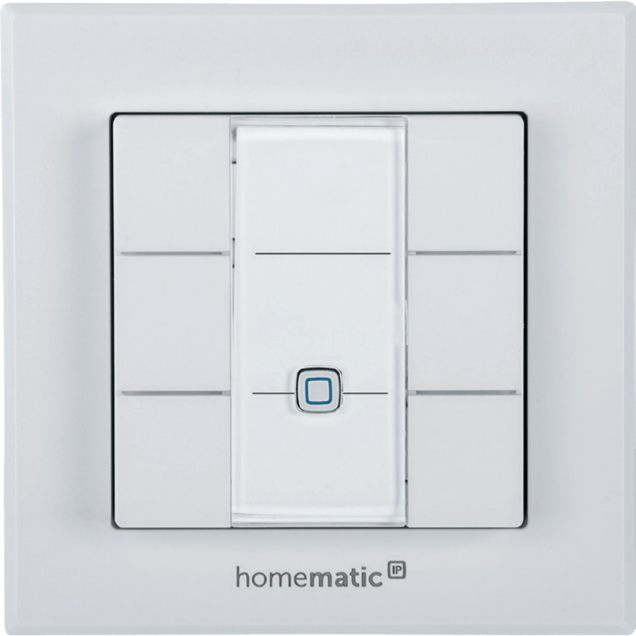 Upravljačka jedinica HOMEMATIC IP Wandtaster - 6-fach