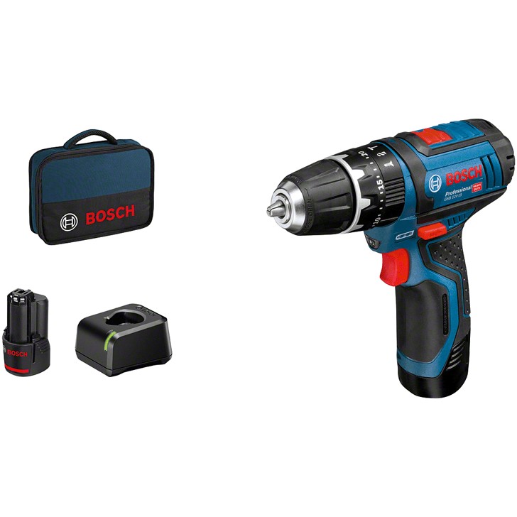 Set alata Bosch GSB 12V-15 Vorteils-Set 06019B690H