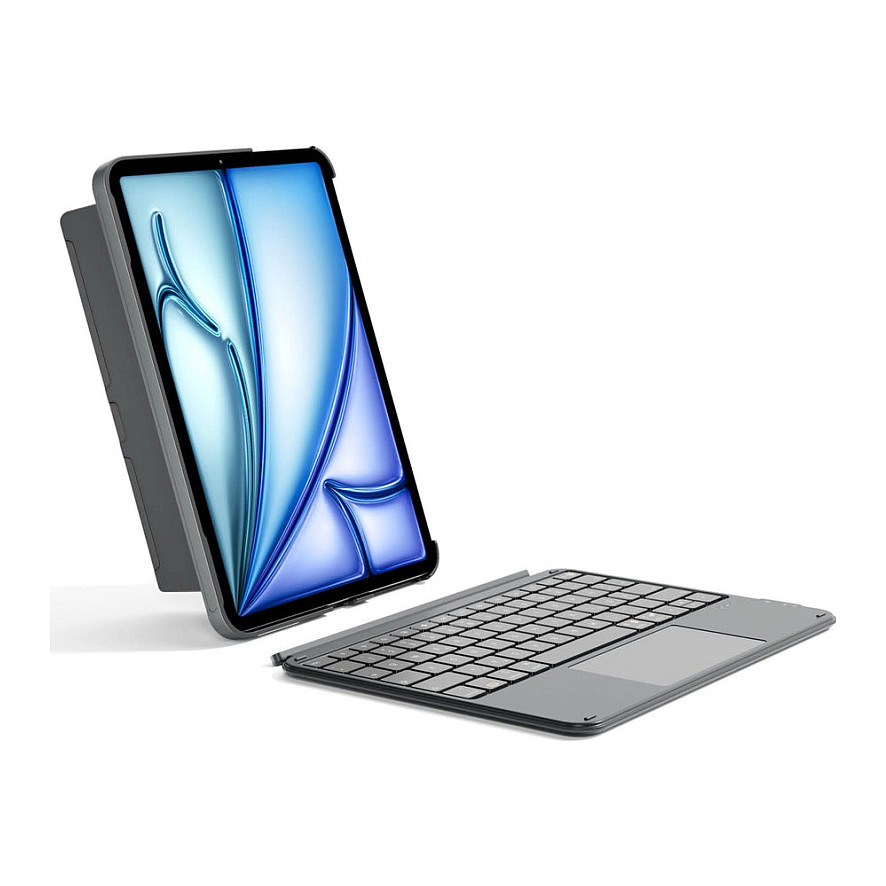 Tipkovnica INATECK Keyboard iPad Pro 11" Compatible QWERTZ siva boja – internacionalna non HR tipkovnica-1