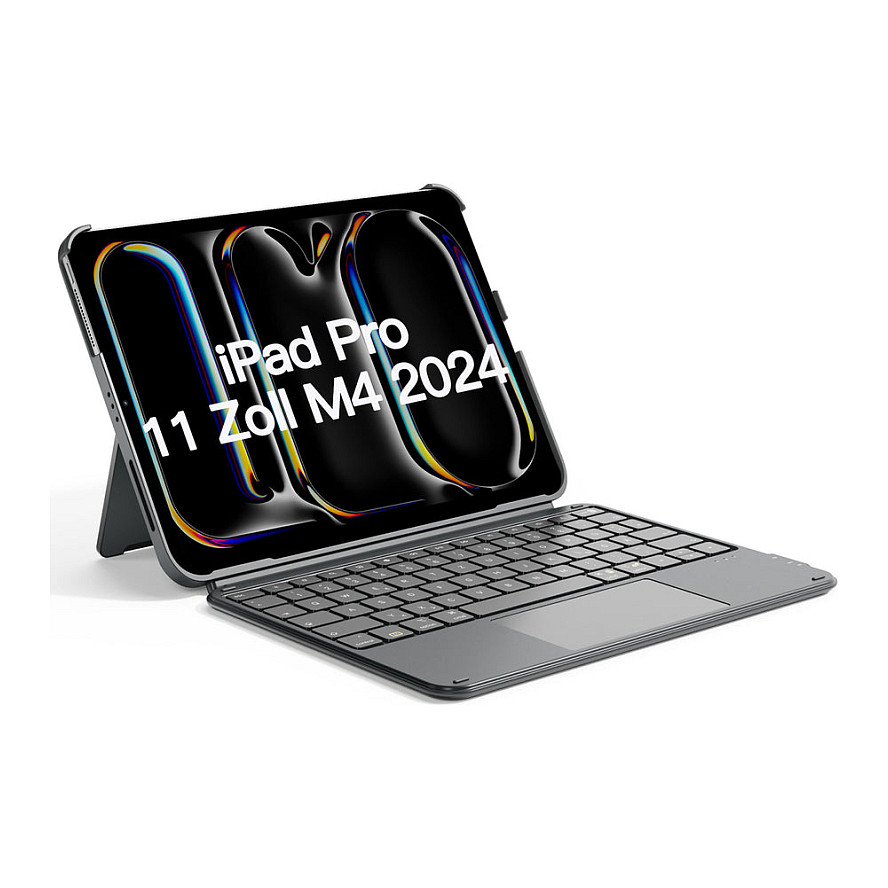 Tipkovnica INATECK Keyboard iPad Pro 11" Compatible QWERTZ siva