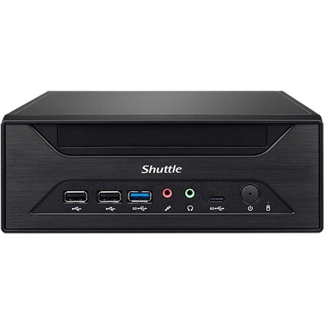 Barebone SHUTTLE XPC slim XH610 LGA1200 2xSODIMM DDR4 2xM.2 3xSATA 1xHDMI 1xDP 1xVGA crna boja