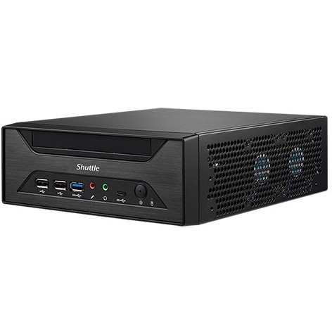 Barebone SHUTTLE XPC slim XH610 LGA1200 2xSODIMM DDR4 2xM.2 3xSATA 1xHDMI 1xDP 1xVGA crna boja-2