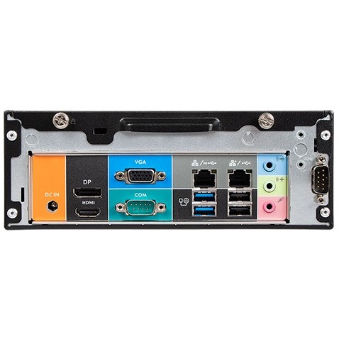Barebone SHUTTLE XPC slim XH610 LGA1200 2xSODIMM DDR4 2xM.2 3xSATA 1xHDMI 1xDP 1xVGA crna boja-4