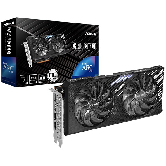 Grafička kartica ASROCK Intel Arc A750 CL SE 8GO 8GB GDDR6 2xHDMI/2xDP-0
