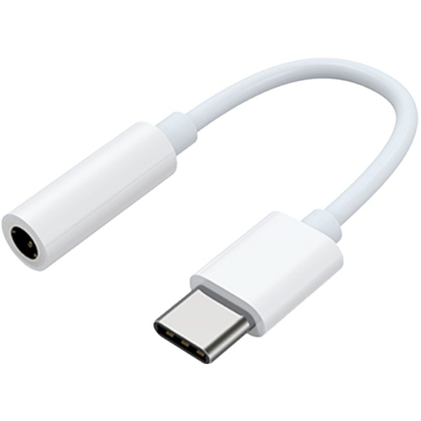 Adapter Mobeen USB-C - 3.5mm priključak bijeli-0
