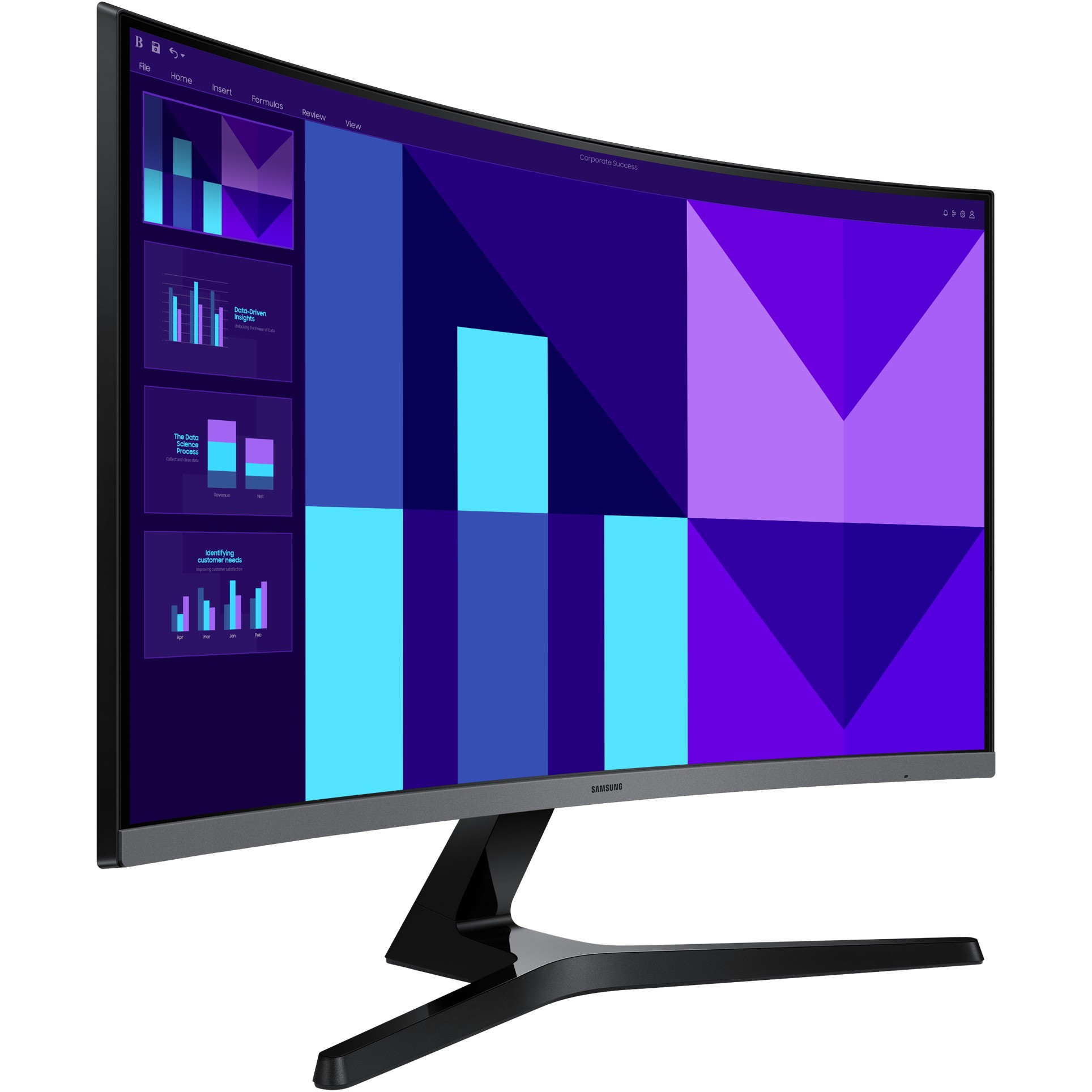 Monitor SAMSUNG S27D396GAU 27" (68,6cm, 1920x1080, 4ms, 60Hz, VA, Curved)-5