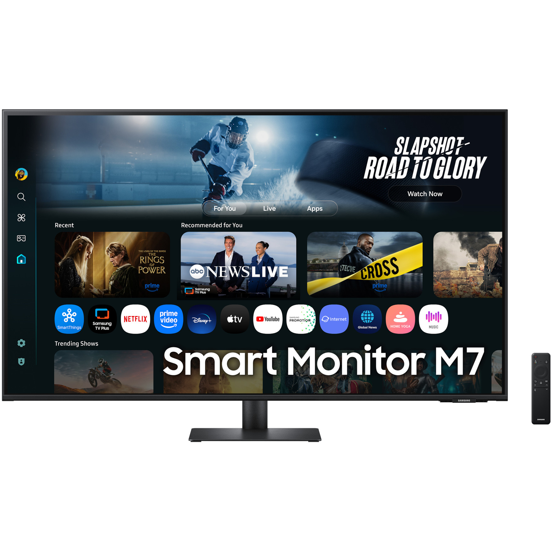 TV SAMSUNG S43FM700UU 43" (108,0 cm, 4K, Smart TV, HDR, Wi-Fi, Bluetooth)-0