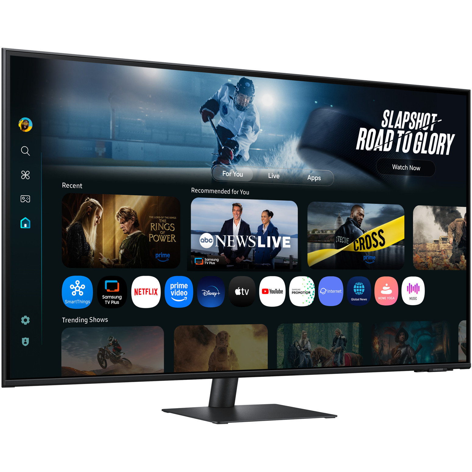 TV SAMSUNG S43FM700UU 43" (108,0 cm, 4K, Smart TV, HDR, Wi-Fi, Bluetooth)-10