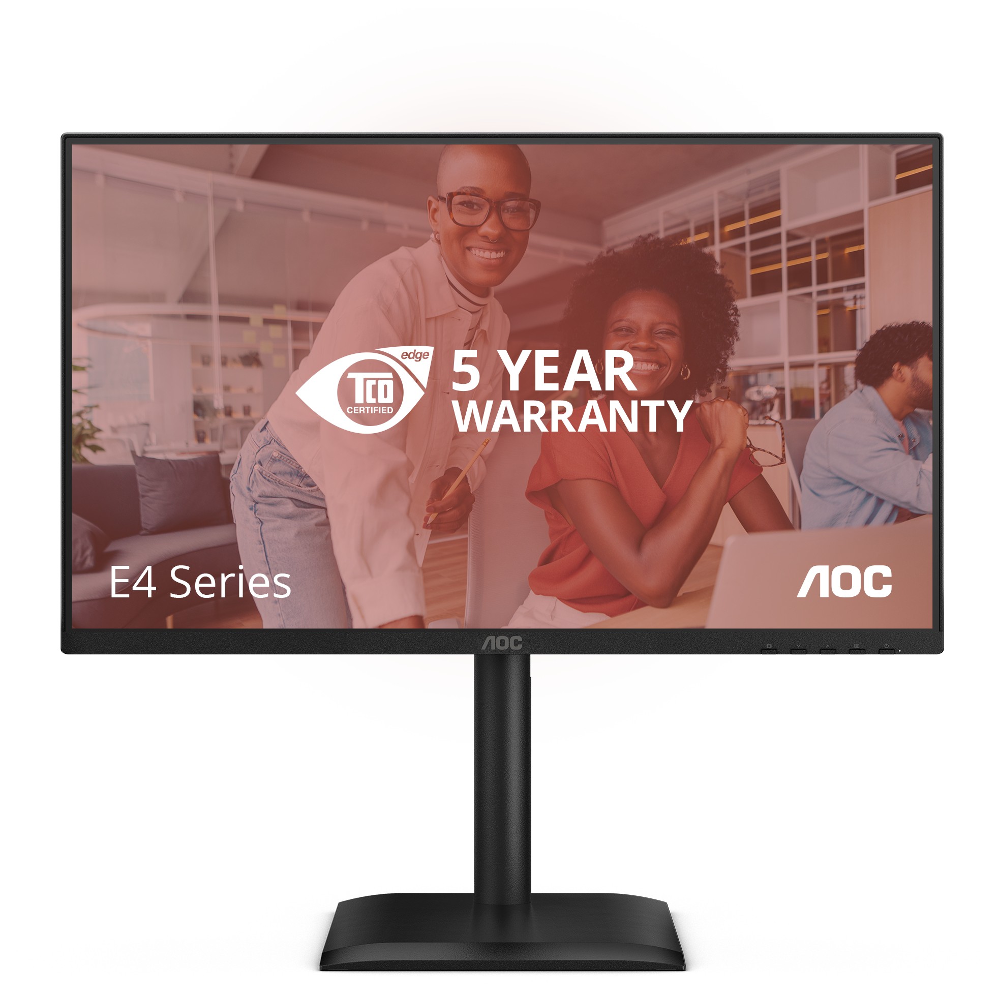 Monitor AOC 24E4U 60,5cm (23,8") 1609 HDMI+DP+USB IPS Lift black-1