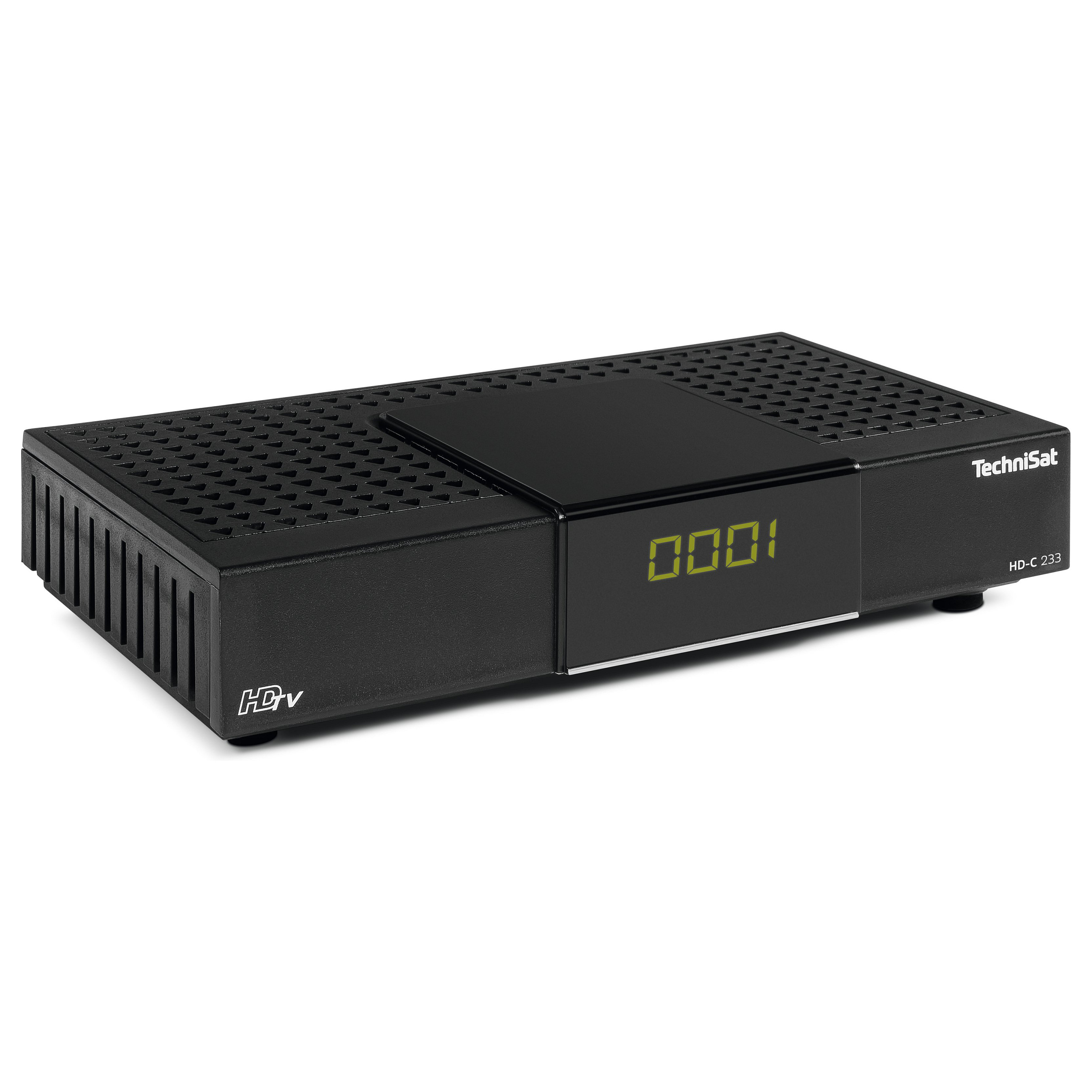 Receiver TECHNISAT TSAT HD-C 233 sw DVB-C HDTV EPG USB-1