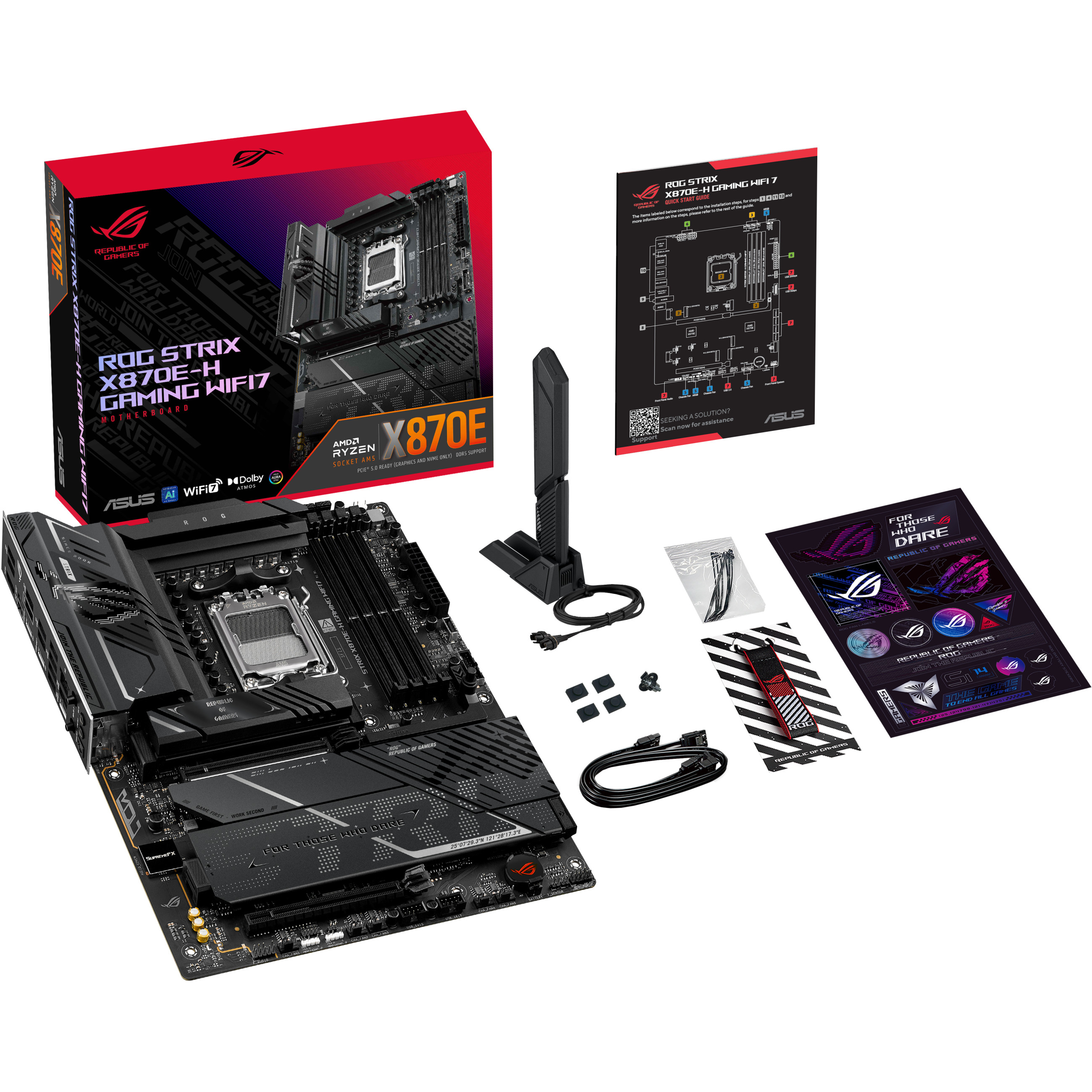 Matična ploča ASUS ROG STRIX X870E-H GAMING WIFI7-5
