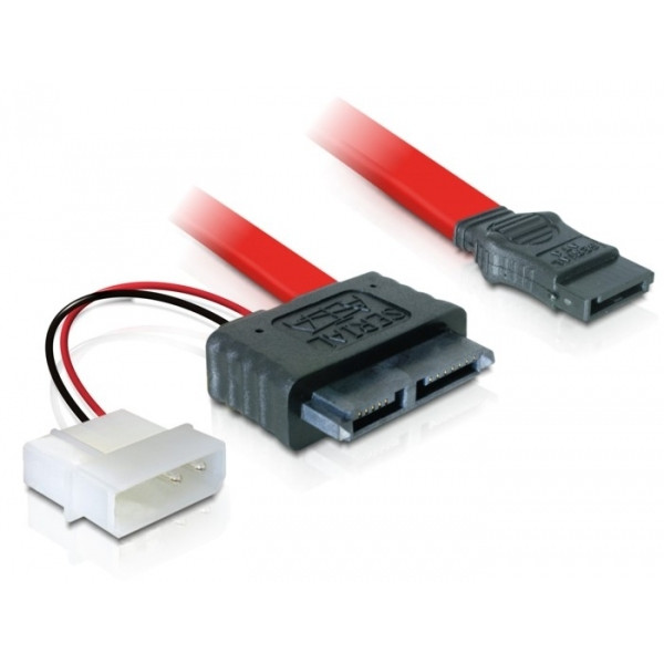 Adapter DELOCK SATA -> 2pin Power + SATA Slimline