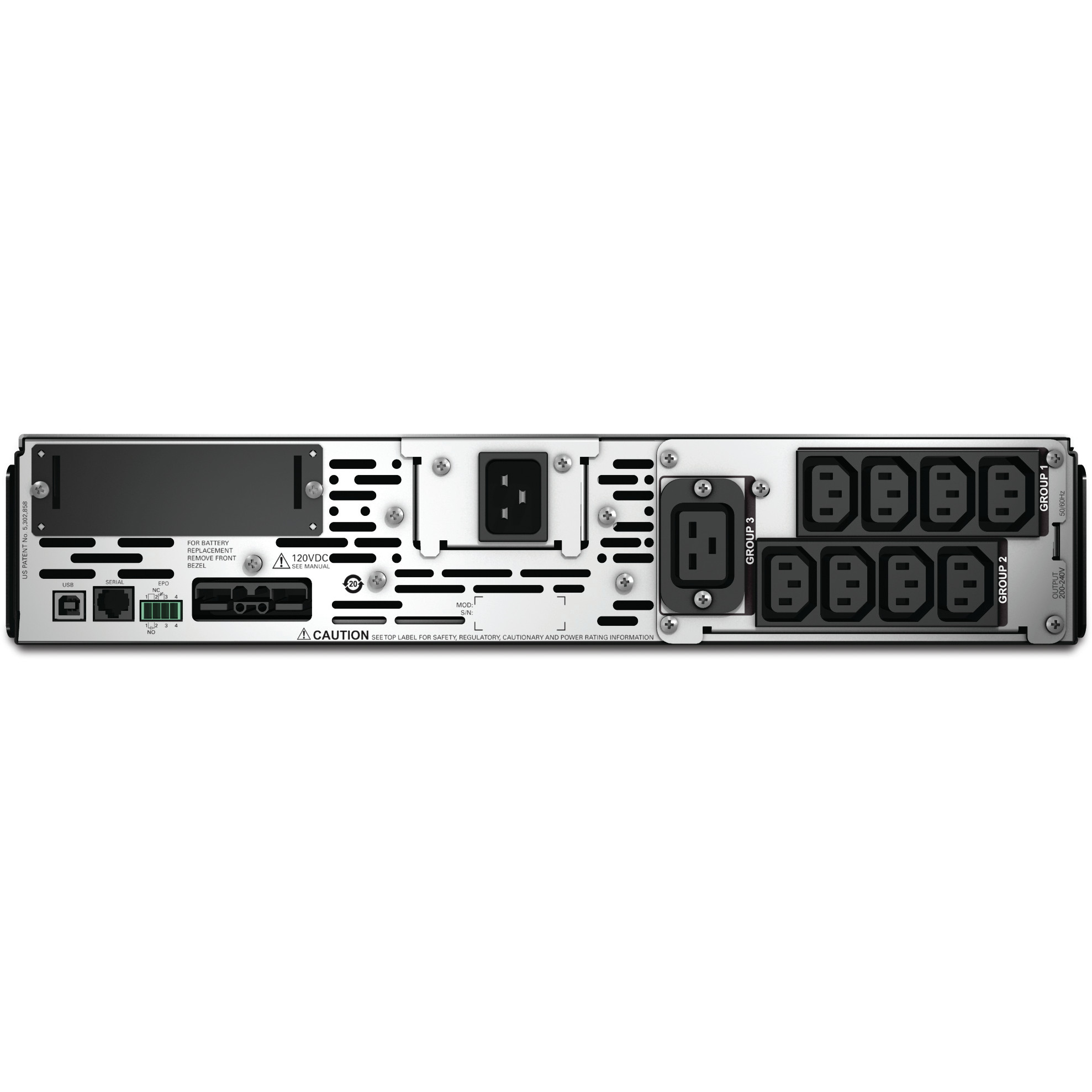 UPS APC Smart-UPS SMX3000RMHV2U Rack/Tower 3000VA 2700W 19" 2HE Rack/Tower-1