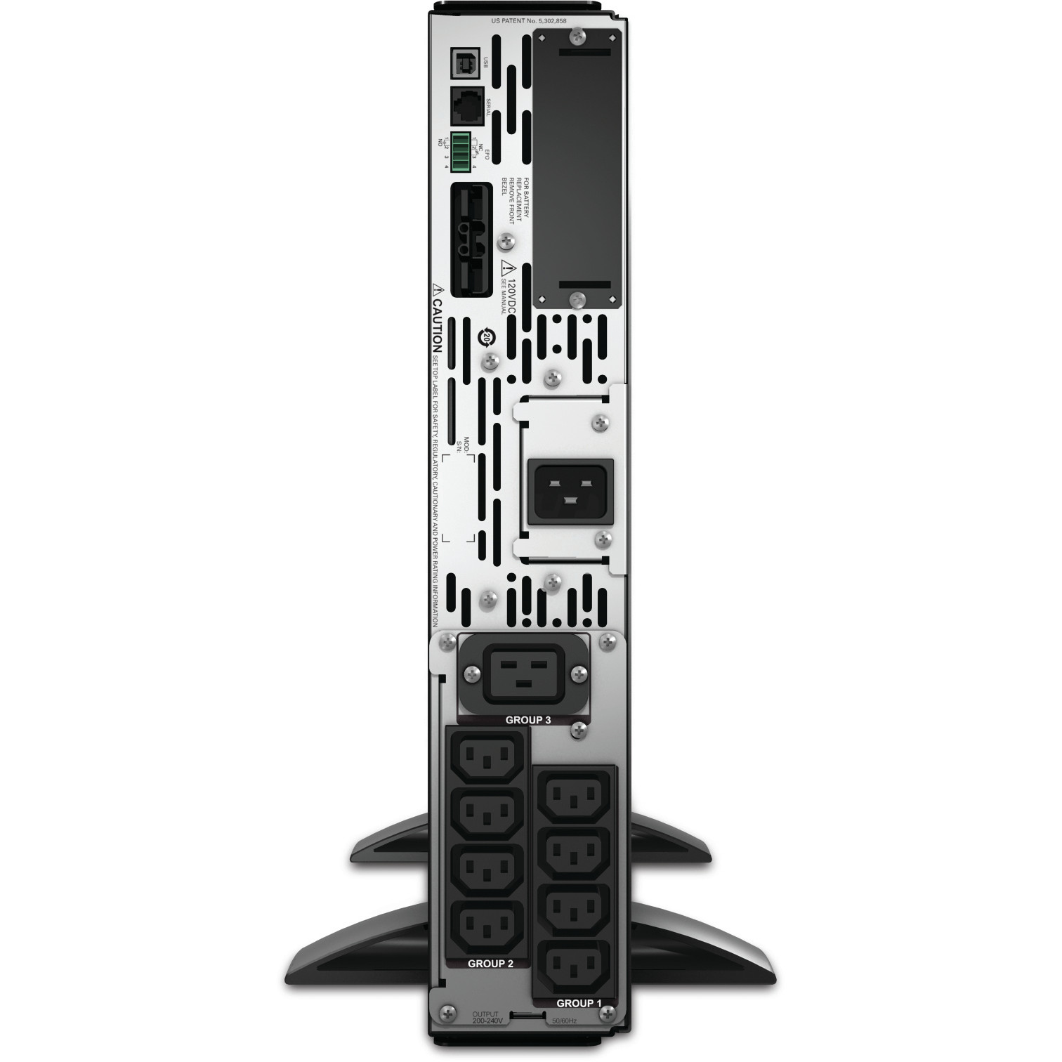 UPS APC Smart-UPS SMX3000RMHV2U Rack/Tower 3000VA 2700W 19" 2HE Rack/Tower-3