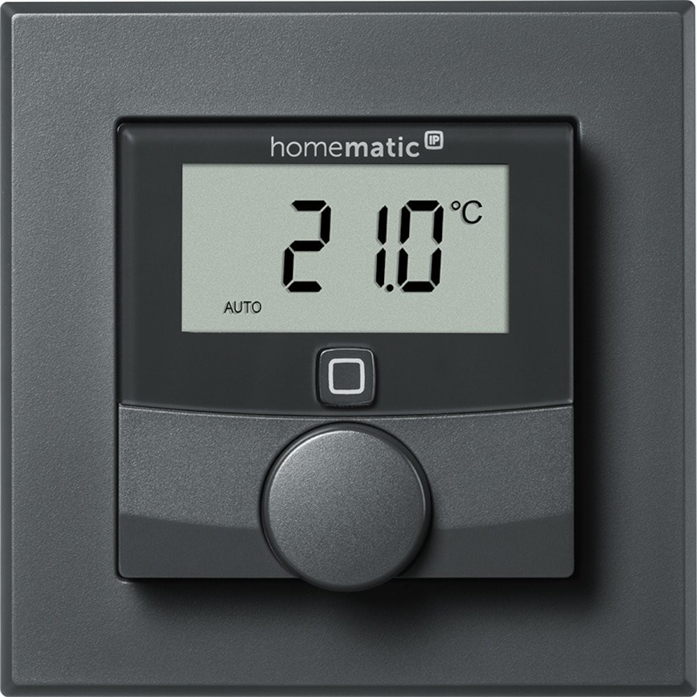 Termostat HOMEMATIC IP Wandthermostat mit Schaltausgang anthracit-0