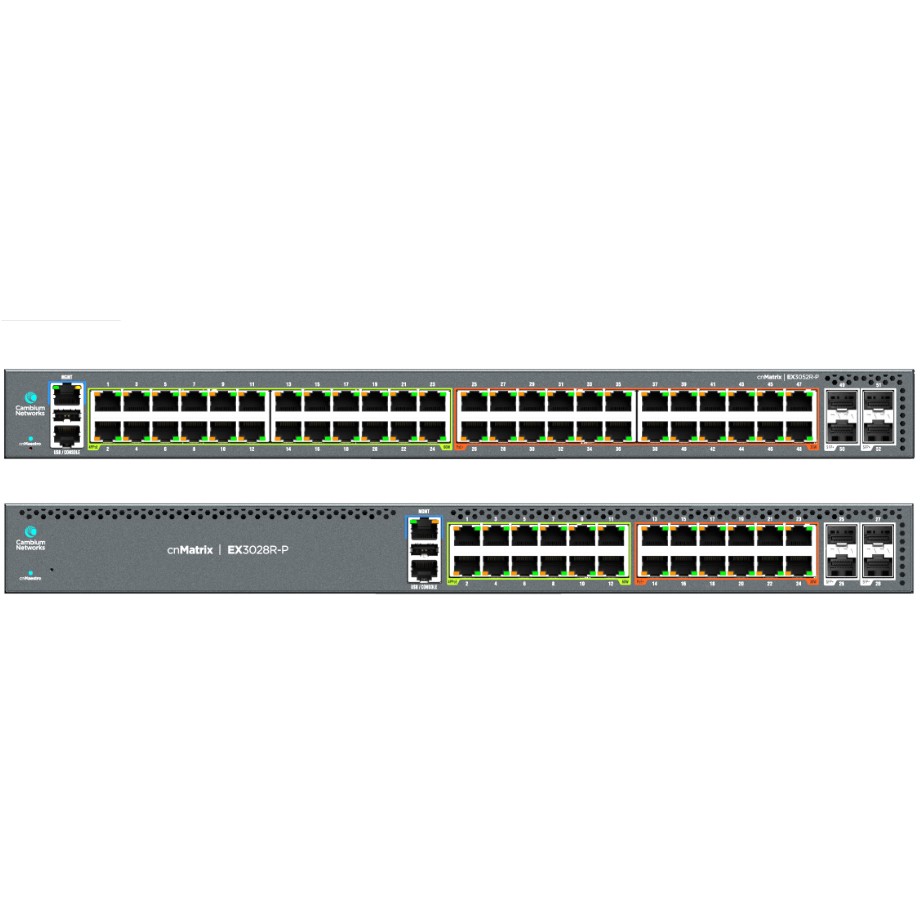 Switch 24+4P CAMBIUM NETWORKS EX3028R-P POE M-0