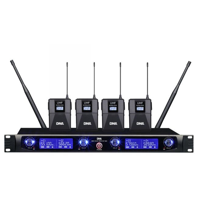 Bežični mikrofonski set DNA PROFESSIONAL WM4 (4 kanala)-0