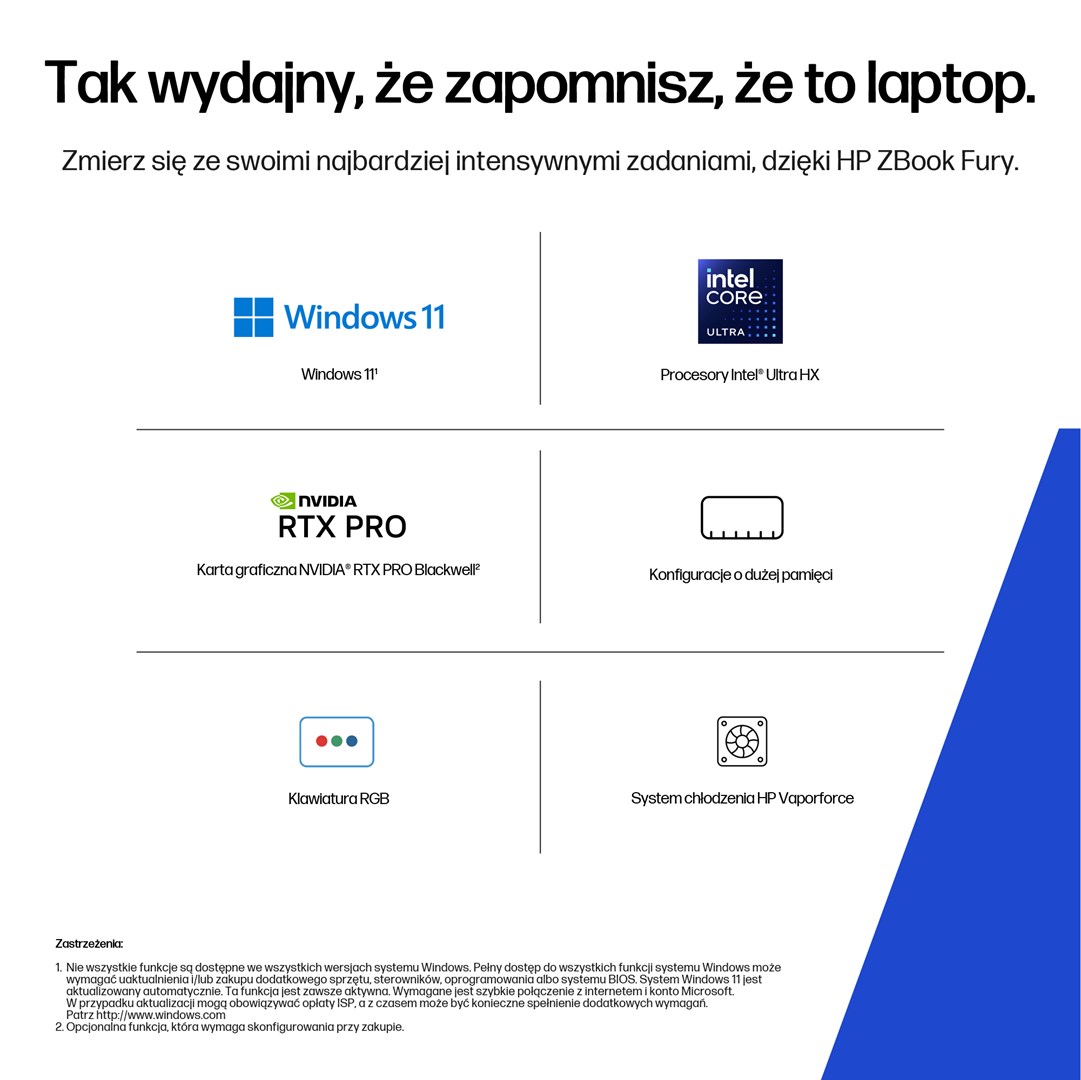 Workstation prijenosnik HP ZBook Fury G1i (18" WQXGA, Intel Core Ultra 7 265HX, 32GB RAM, 1TB SSD, NVIDIA RTX 3000 Blackwell, Win 11 Pro)-8