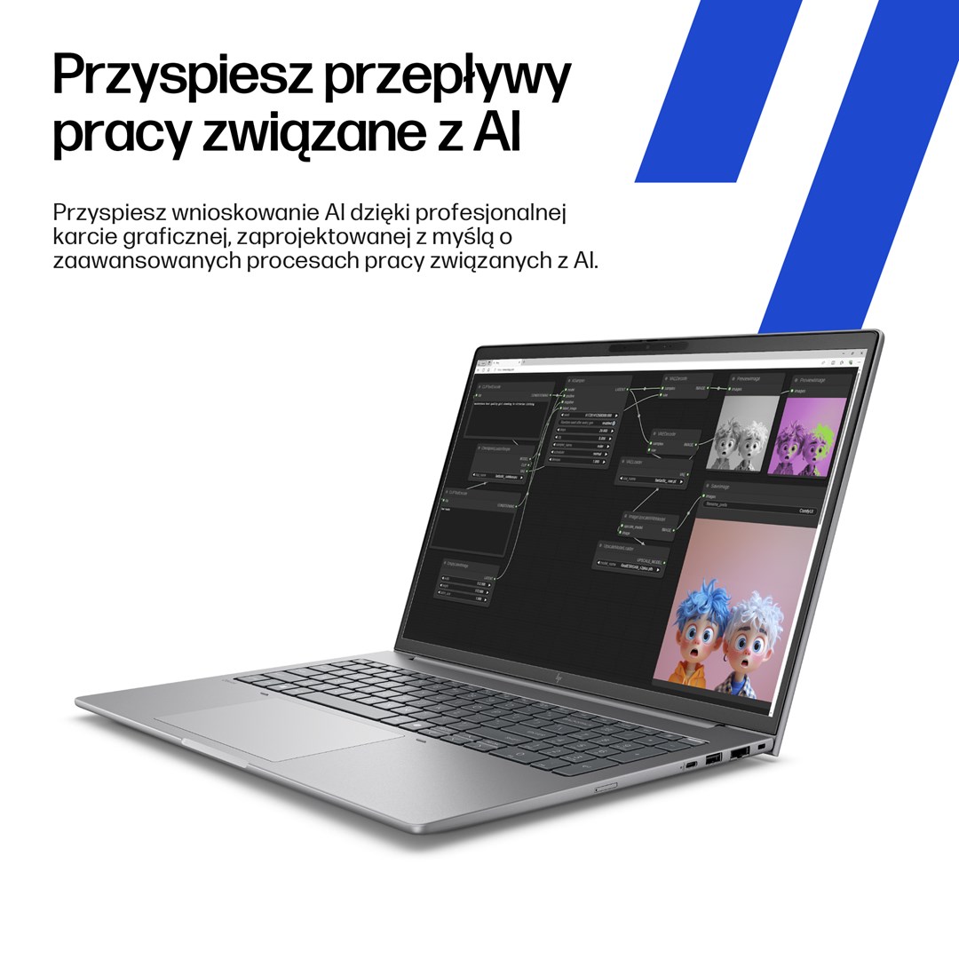 Laptop HP ZBook 8 G1ak Copilot+ PC (14" WUXGA, AMD Ryzen AI 7 PRO 350, 32 GB RAM, 1 TB SSD, Wi-Fi 7, Windows 11 Pro, srebrna) – internacionalna non HR tipkovnica-9