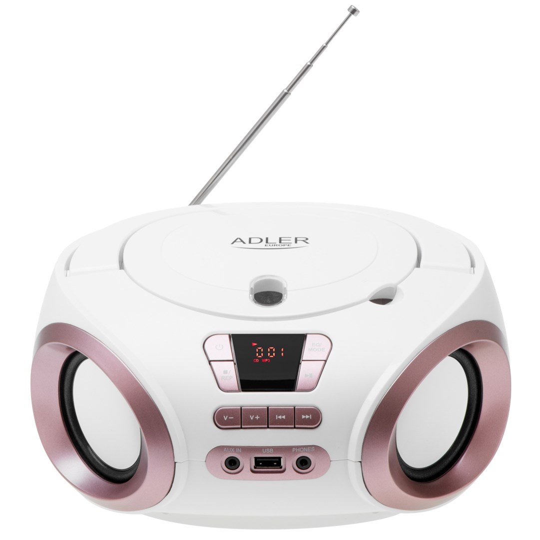Odtwarzacz CD/MP3 (boombox) ADLER AD 1181wc-8