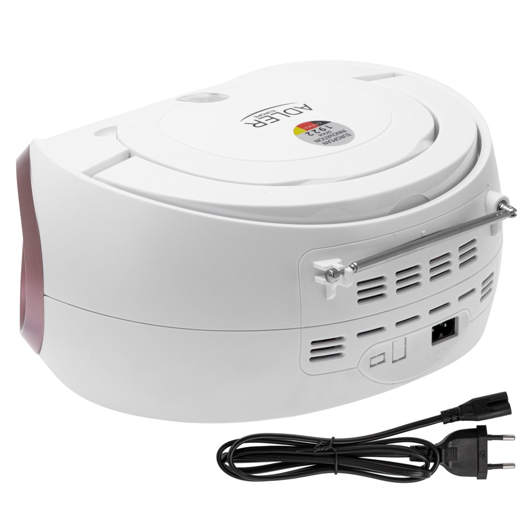 Odtwarzacz CD/MP3 (boombox) ADLER AD 1181wc-2