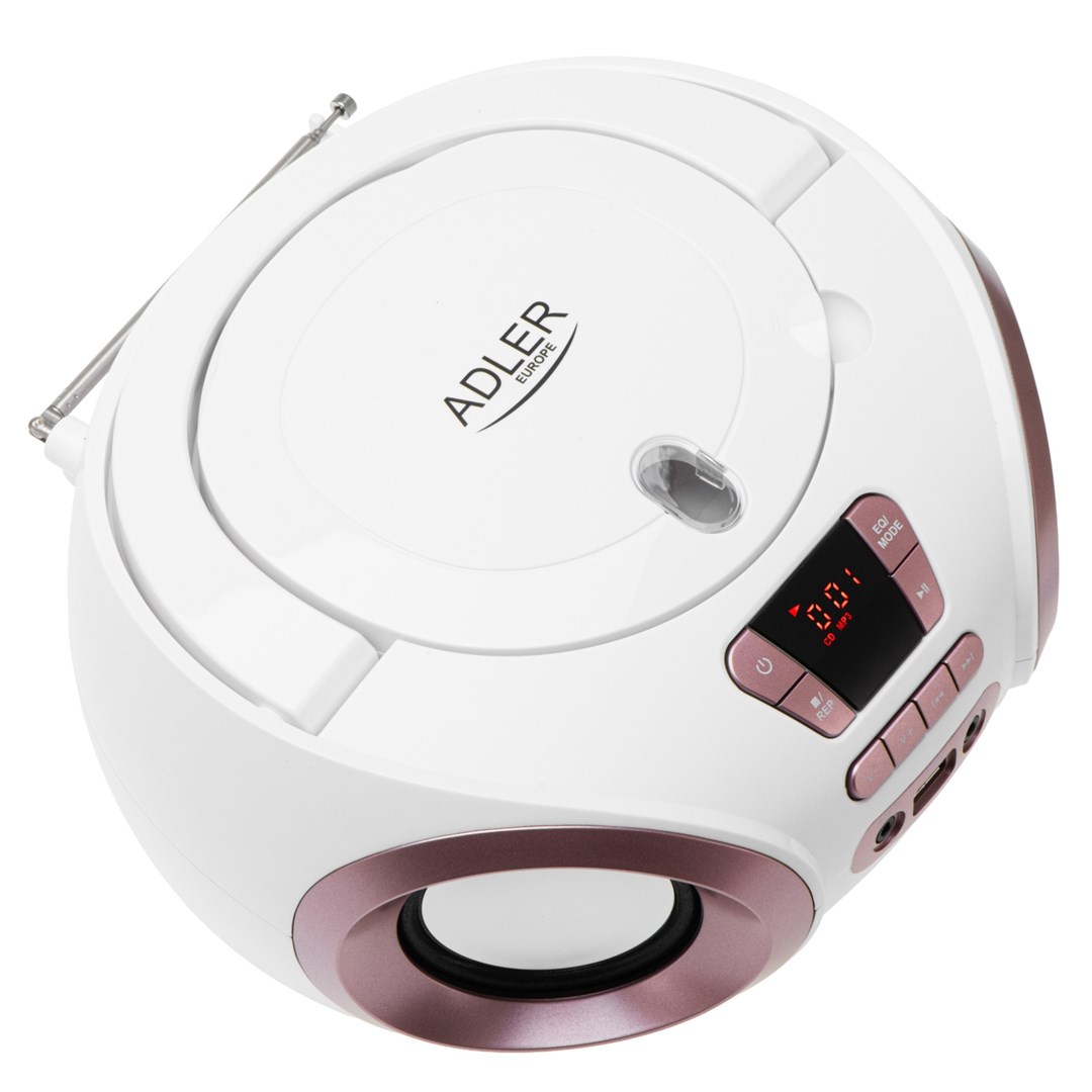 Odtwarzacz CD/MP3 (boombox) ADLER AD 1181wc-1