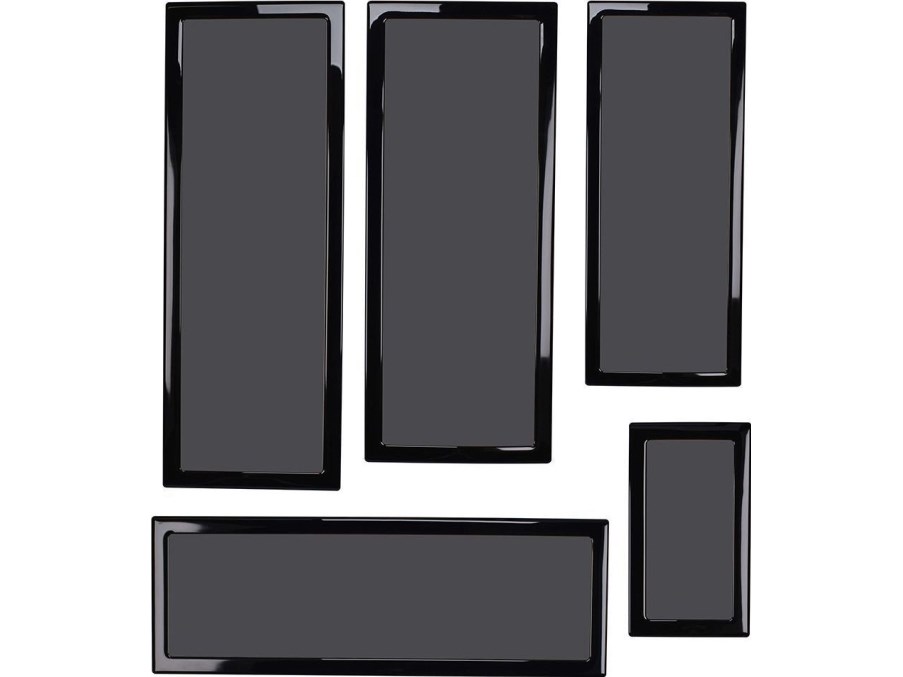 Set filtera za prašinu DEMCIFLEX za Lian Li O11 Dynamic (crni)