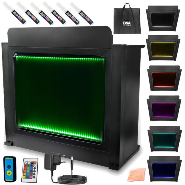 DJ Table XL BK booth stand with lighting-0