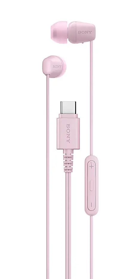 Slušalice SONY IER-EX15C žične in-ear slušalice s mikrofonom, USB-C, roza-0