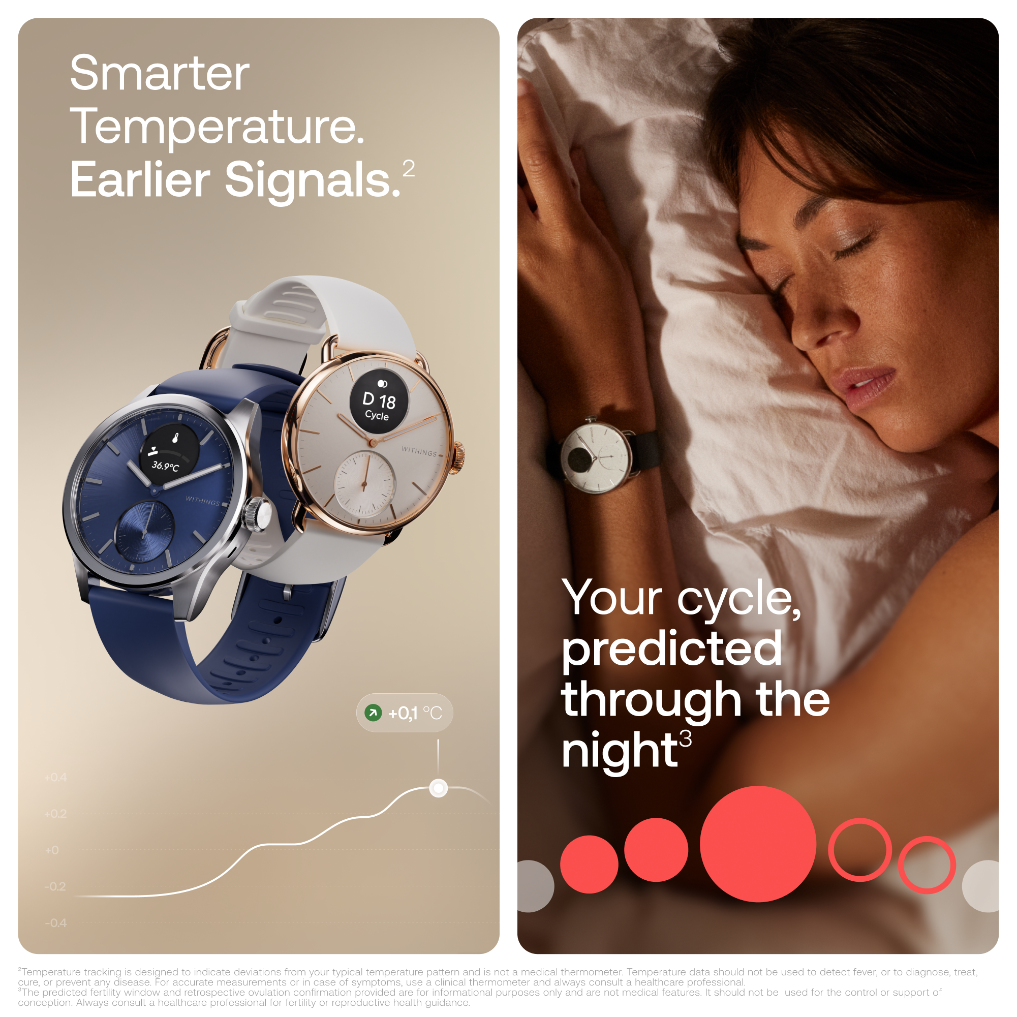 Pametni sat WITHINGS Scanwatch 2 (42mm, EKG, SpO2, safirno staklo, plavi)-6